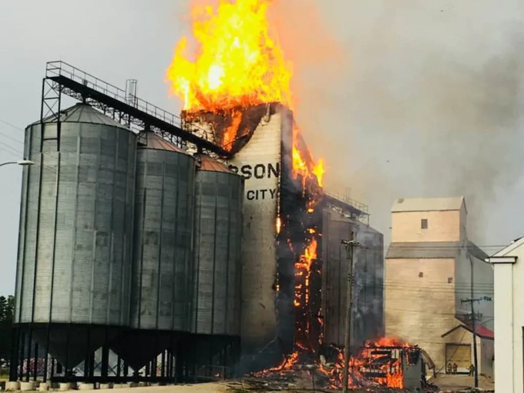 grain dust explosion